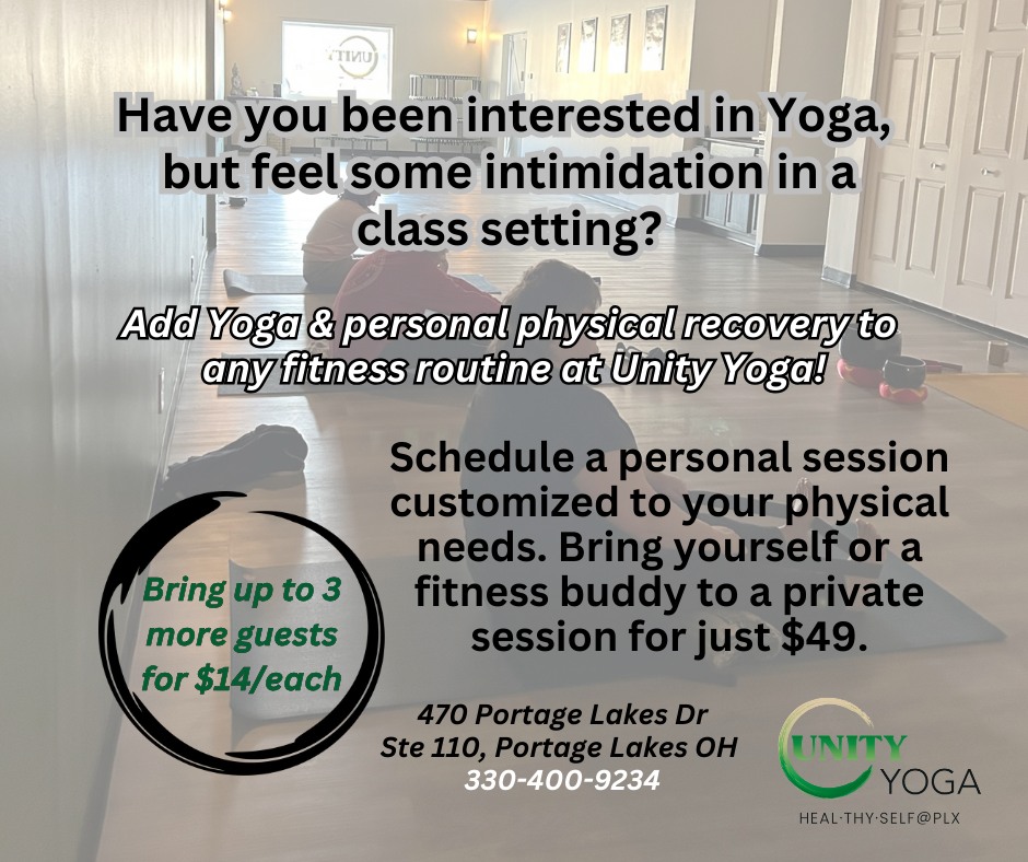 Unity Yoga Personal Sessions